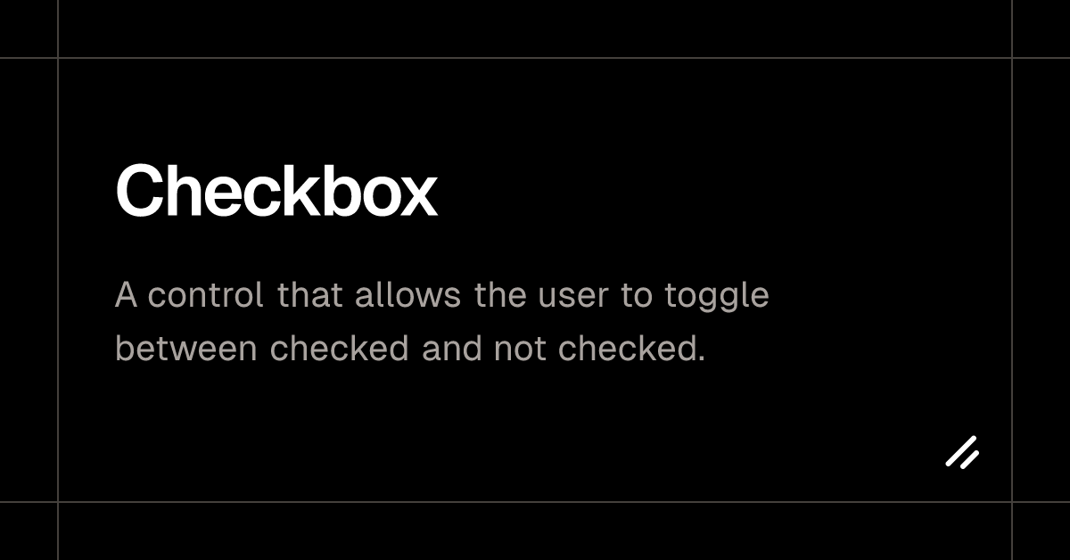 Checkbox - taki-ui